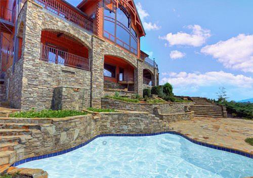 سيفيرفيل Journey'S End, 5 Bedrooms, Sleeps 12, Private Outdoor Pool, Theater, Sauna المظهر الخارجي الصورة